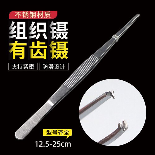 镊子组织镊子不锈钢眼科