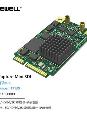 MAGEWELL美乐威 视频采集卡 Pro capture mini SDI 1路高清采集卡