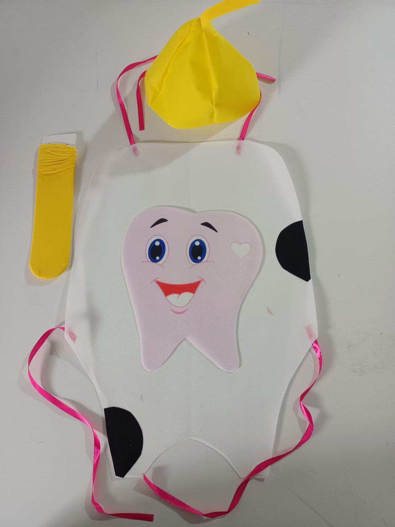 儿童牙虫大搬家舞蹈演出服牙齿病毒细菌我的情绪小怪兽表演服装