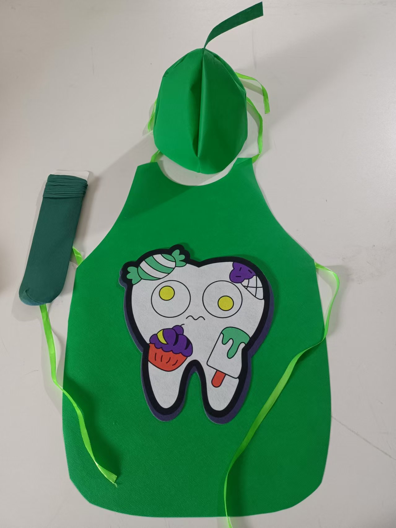 牙细菌大战演出服细菌表演服装牙齿衣服大作战幼儿园牙刷白牙蛀牙