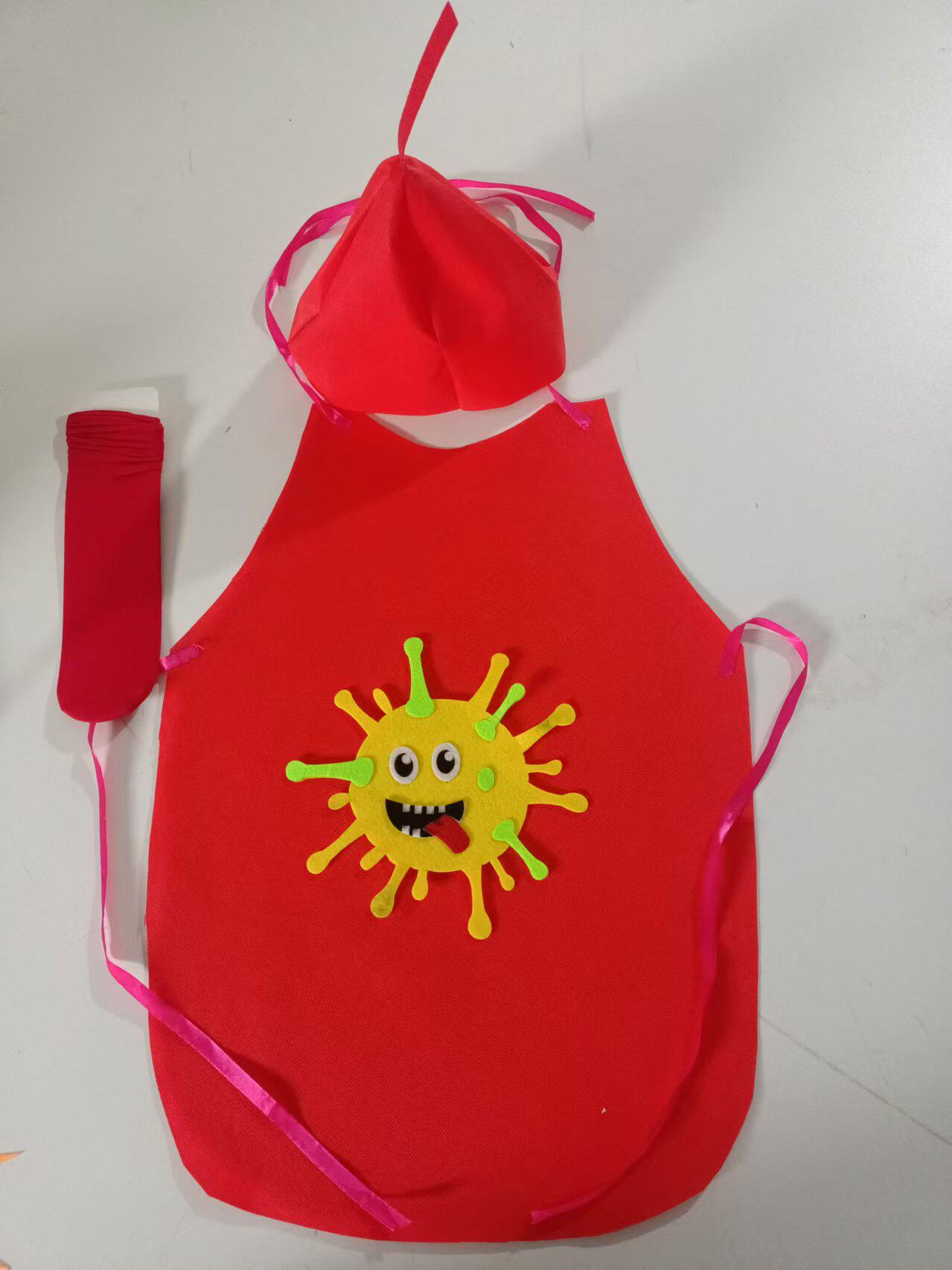 节日话剧舞蹈服六一儿童牙细菌大战演出服幼儿园牙刷白牙表演服