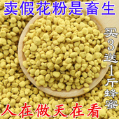 新鲜活性食用青海油菜花粉天然正品 未破壁前列腺手工正宗纯蜂原粉