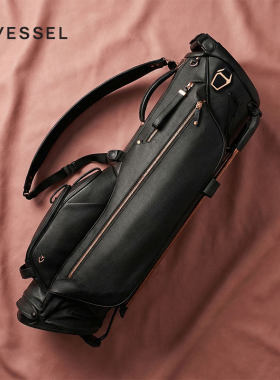 VESSEL高尔夫球包7.5寸支架包碳纤维golfbag男女26款3KG单双肩带