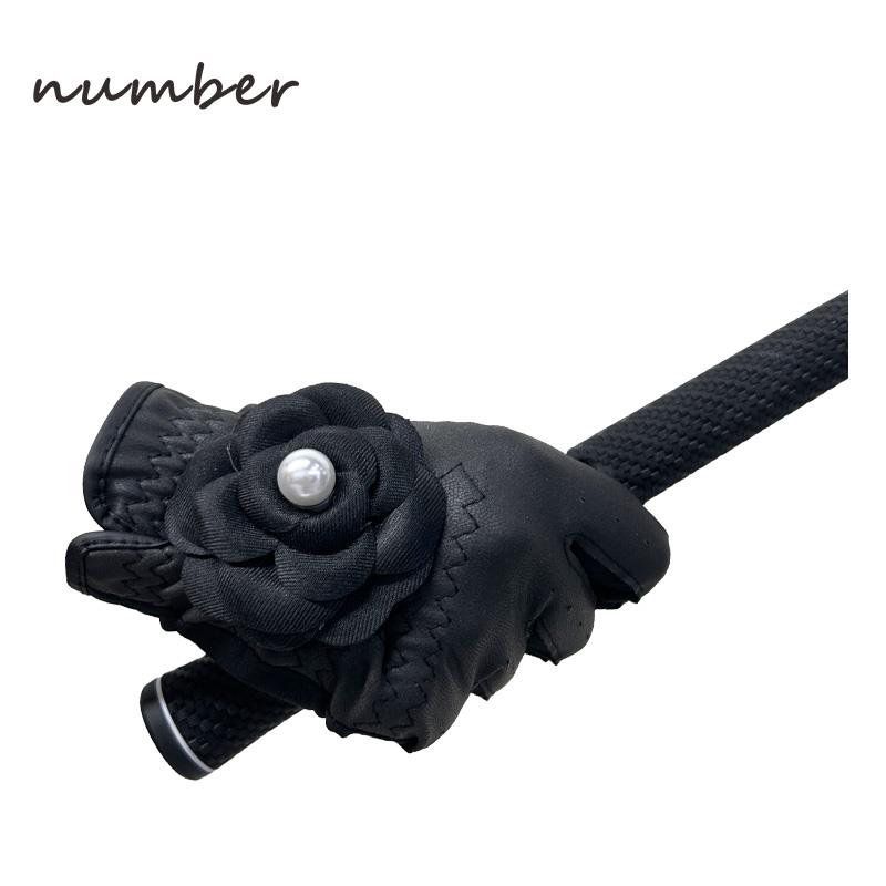 Number高尔夫手套女士双手防晒防滑耐磨透气舒适运动手套NL-05