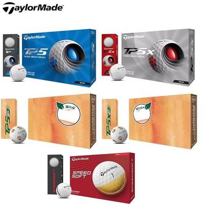 24新款Taylormade泰勒梅二层球彩球高尔夫球TP5 pix五层球golf球