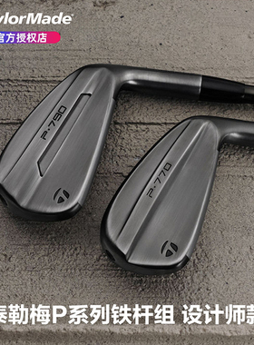 TaylorMade泰勒梅高尔夫球杆P790/P770黑色设计师款礼盒装铁杆组