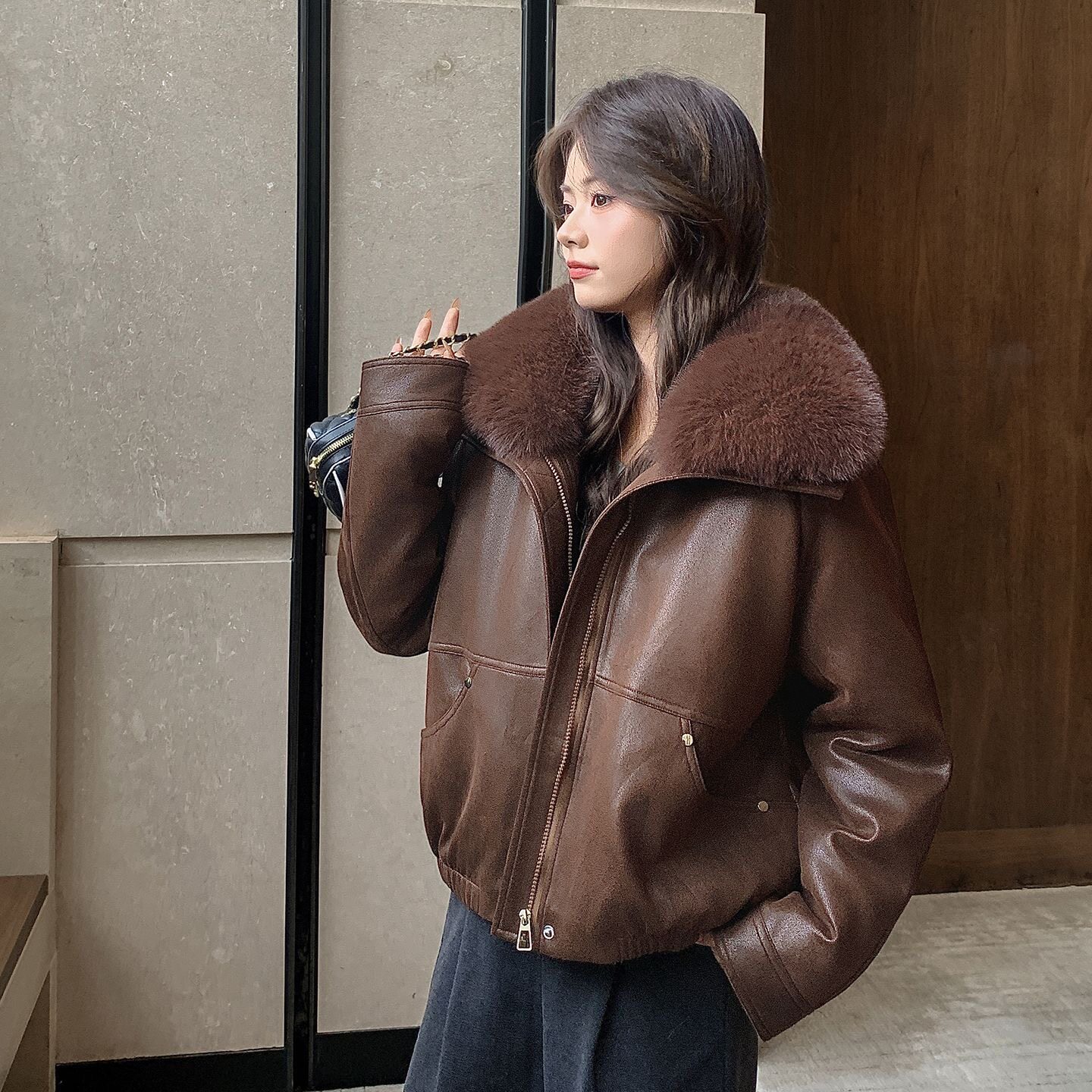 2026新款冬季加厚保暖棉服女短款小个子面包服外套