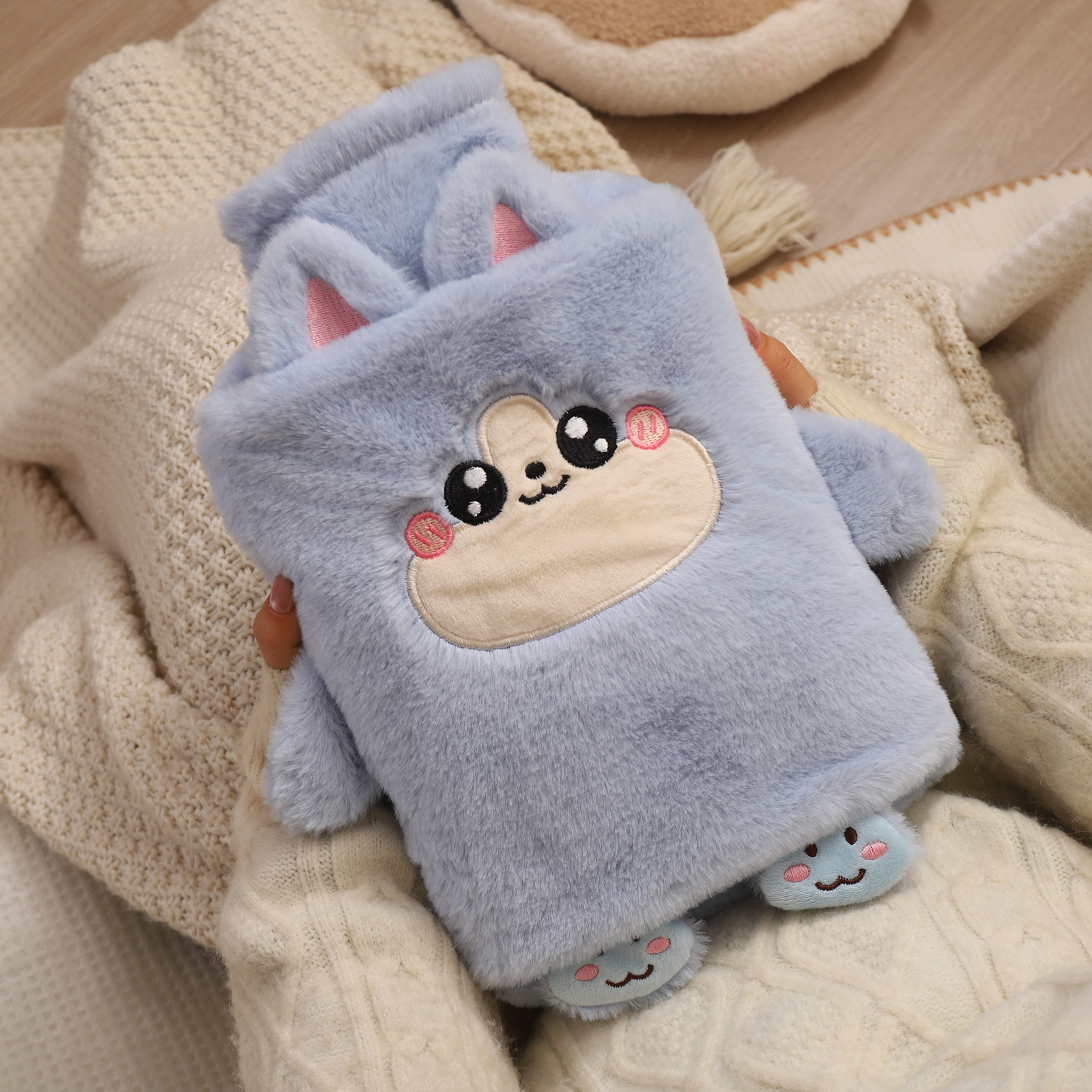 2025新款可爱注水式热水袋2000ml