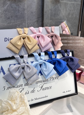 【第二件半价 稻荷屋INARIYA自制】MINI双层仿真丝领结JK制服包邮