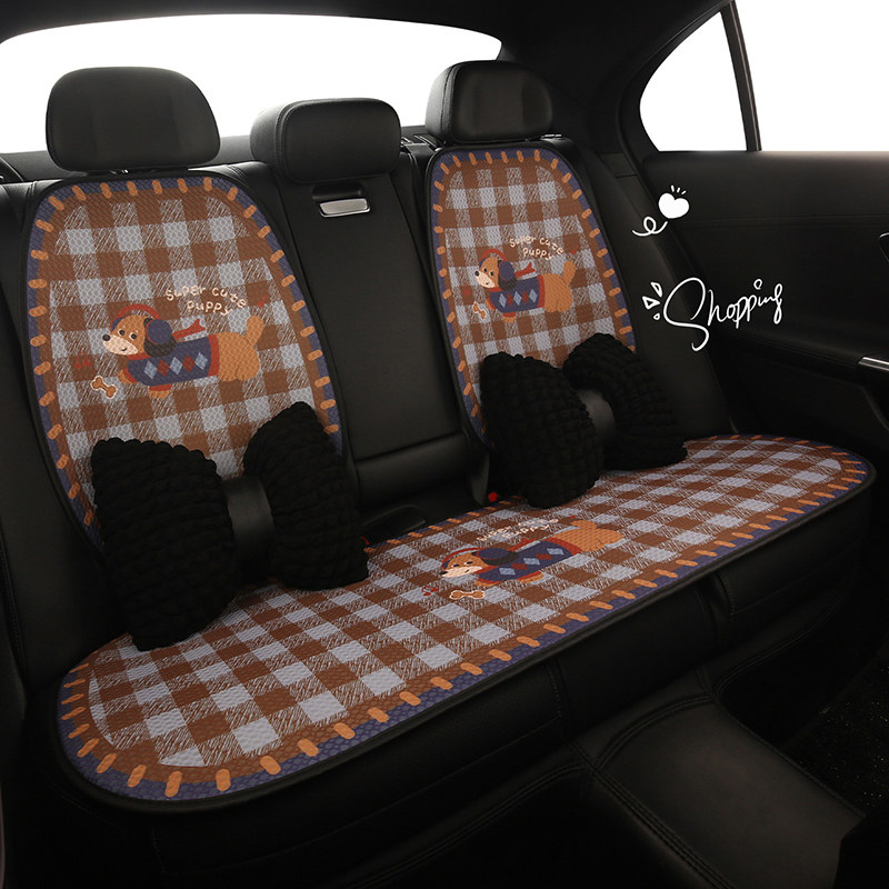 汽车坐垫四季通用冬季卡通座垫网红半包座椅套新款女士高级感座套,汽车用品/电子/清洗/改装,专车专用座套/座垫,淘宝优惠券,粉丝福利购,淘宝优惠卷