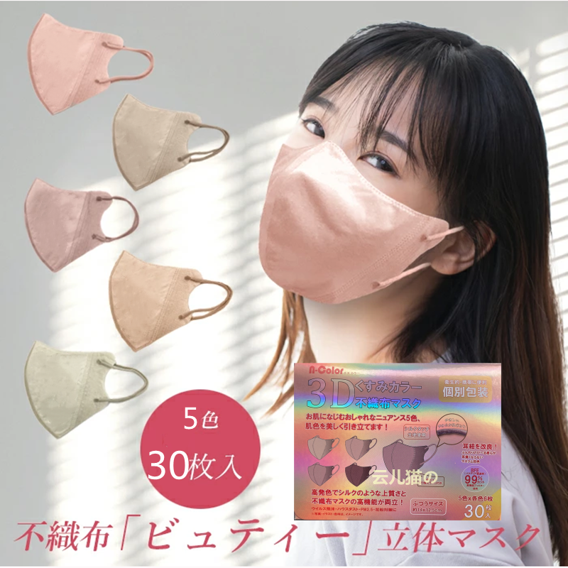 乐天防飞沫无纺布口罩