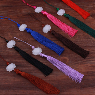 古风流苏穗子吊穗 中国风配饰挂件diy材料莲花古典扇坠挂饰品吊坠