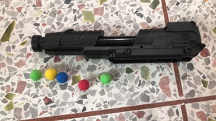 榴弹炮压气发射器海绵软弹玩具枪模型M416 M4 SCAR下挂道具吃鸡