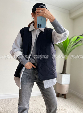 代购Aritzia瑜伽商务休闲超轻菱格纹夹克保暖外套/马甲合辑