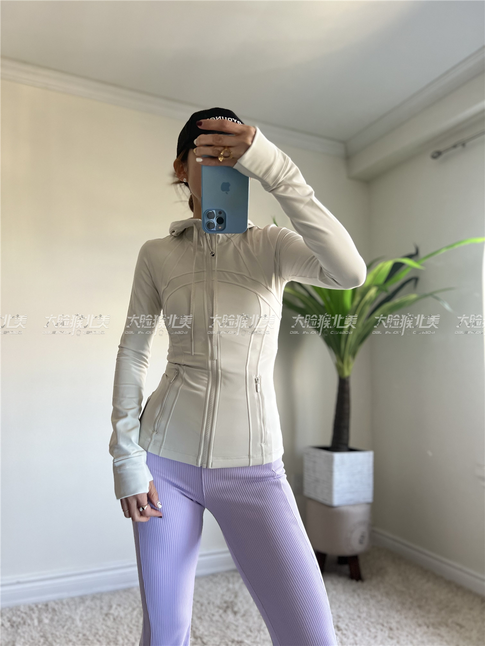 国现 lululemon Define hooded Jacket Nulu瑜伽裸感连帽拉链衫-封面