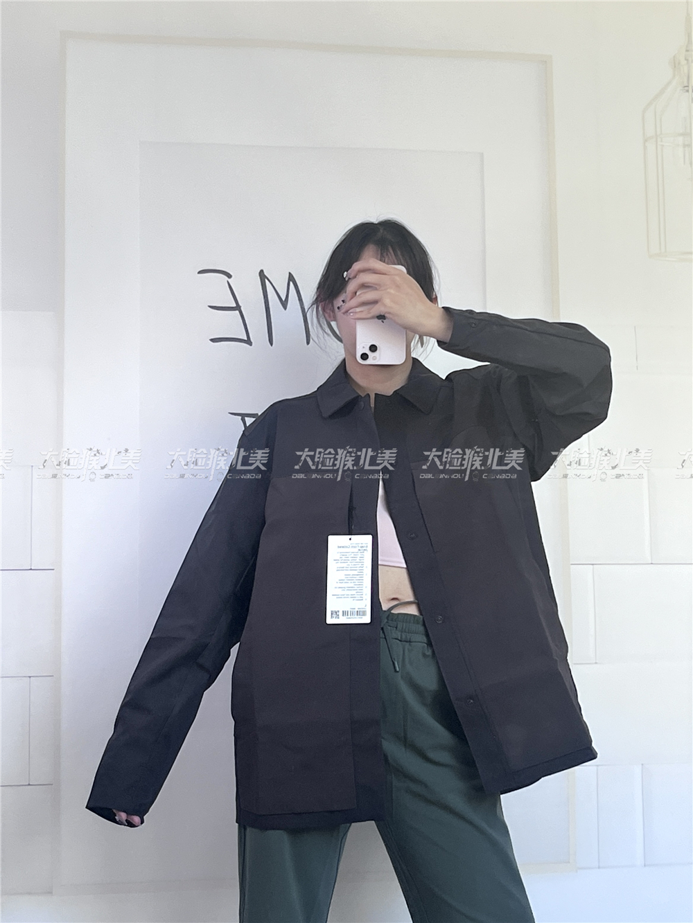 男士休闲翻领夹克外套