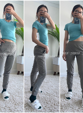 代购lululemon Adapted State Jogger瑜伽休闲跑步收脚长/八分裤