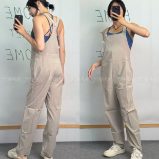 代lululemon Wovenair Overalls/Jumpsuit 休闲速干背带裤/连体衣