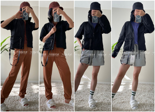 lululemon瑜伽宽松夹克
