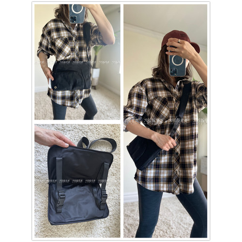 lululemon瑜伽运动休闲腰包/胸包