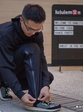 代购Lululemon Waterproof Rain Shell Hiking Pant 防水户外壳裤