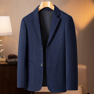 便西爸爸装 西装 男装 西服商务休闲中年修身 男单西外套2026春秋新款