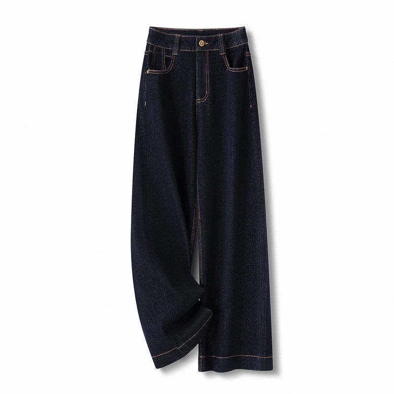 阔腿牛仔裤女春秋2026新款爆款高腰宽松气质直筒裤显瘦大码休闲裤,女装/女士精品,牛仔裤,淘宝优惠券,粉丝福利购,淘宝优惠卷
