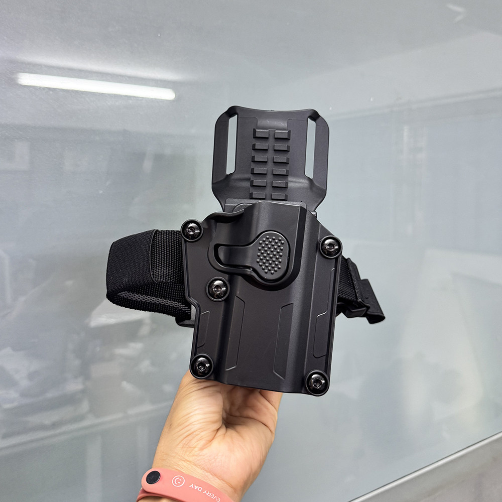 MP9战术上下调节低腰下沉绑腿快拔枪套G34 P99 VP9 P320 P226 M18