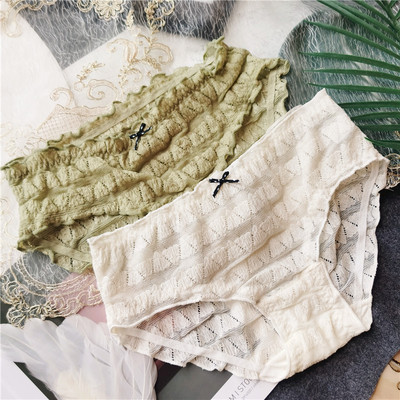 可爱风包臀弹性很好低腰内裤