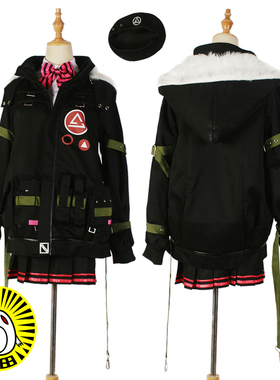 漫田 少女前线COS服 MP7 UMP45 cosplay服装假发尺寸可定制