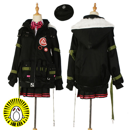 漫田 少女前线COS服 MP7 UMP45 cosplay服装假发尺寸可定制