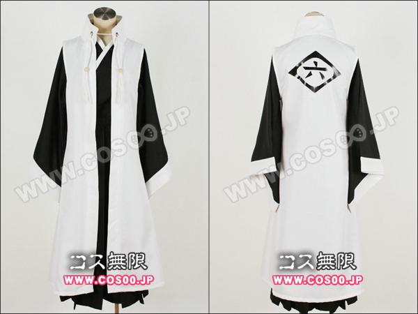 漫田 BLEACH◆朽木白哉 六番队队长服◆COSPLAY服装