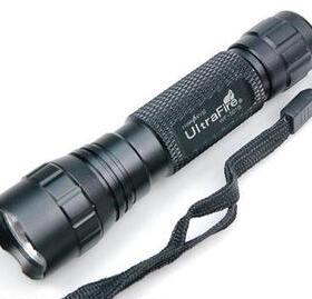UltraFire 501B超亮CREE T6远照射LED强光战术照明手电筒 800流明