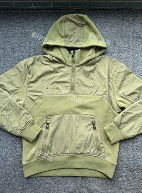 耐克/Nike JORDAN男子AJ半拉链抓绒保暖套头连帽卫衣DV1592-378