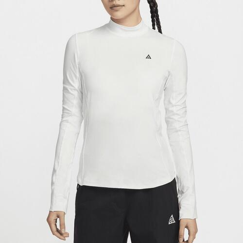 Nike耐克 女子跑步健身舒适运动时尚修身半高领长袖T恤FN1964-121
