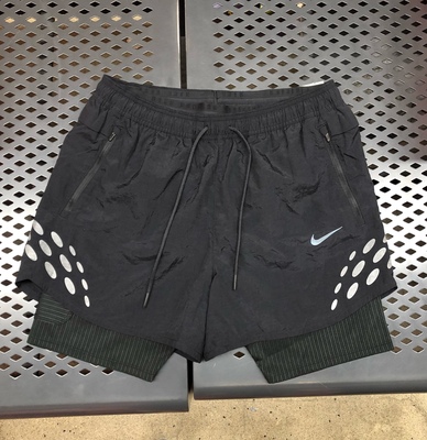 耐克Nike男子运动跑步健身训练二合一透气中长速干短裤DM4764-010