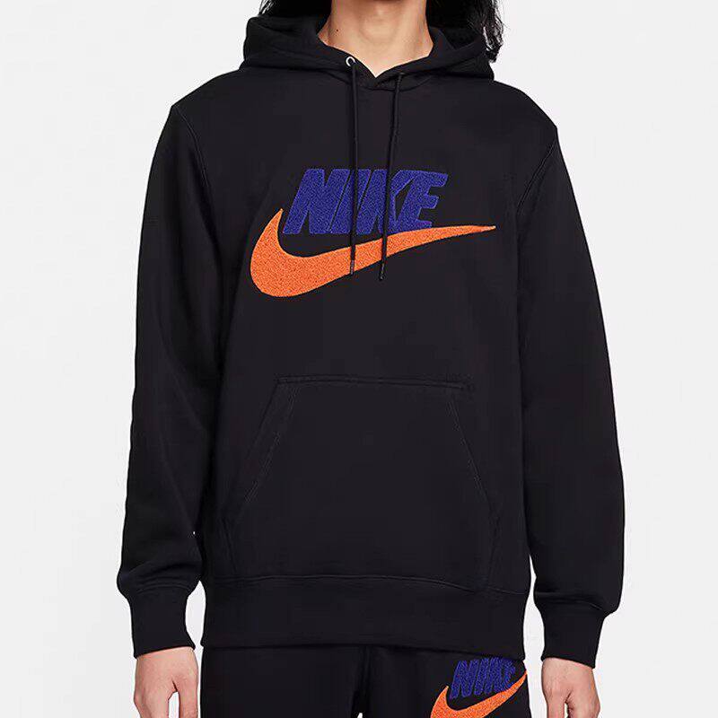 Nike/耐克 男子秋冬加绒保暖运动休闲宽松套头连帽卫衣 FN3105
