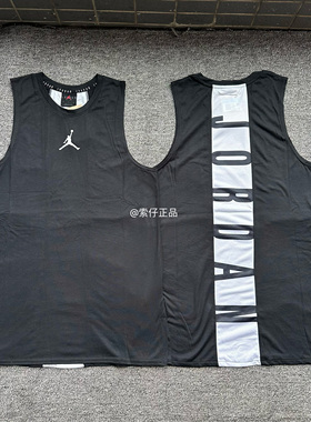 NIKE/耐克AJ男子篮球运动训练休闲速干透气背心短袖坎肩T恤892072