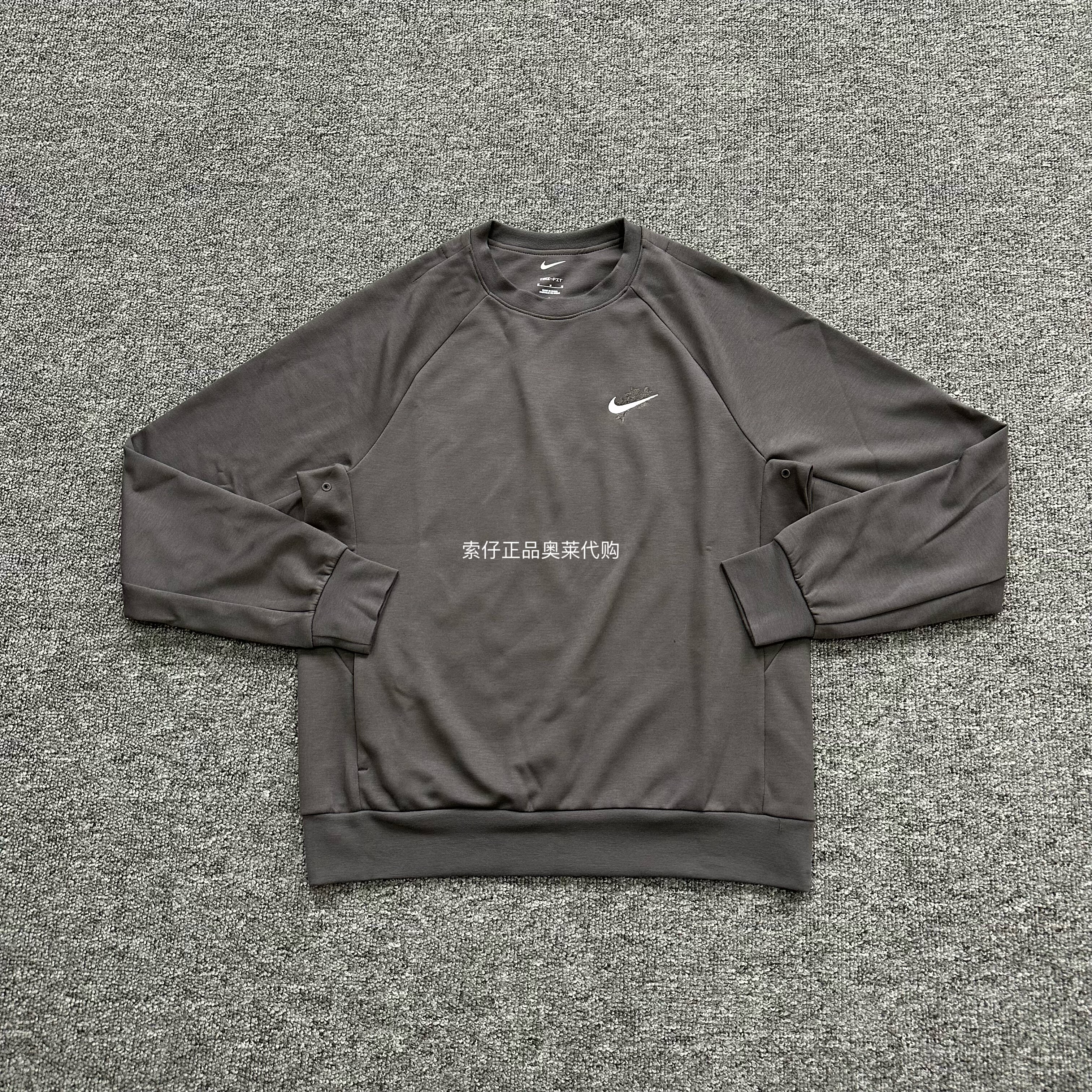 Nike/耐克正品休闲男士针织圆领长袖卫衣套头衫HV8215-261
