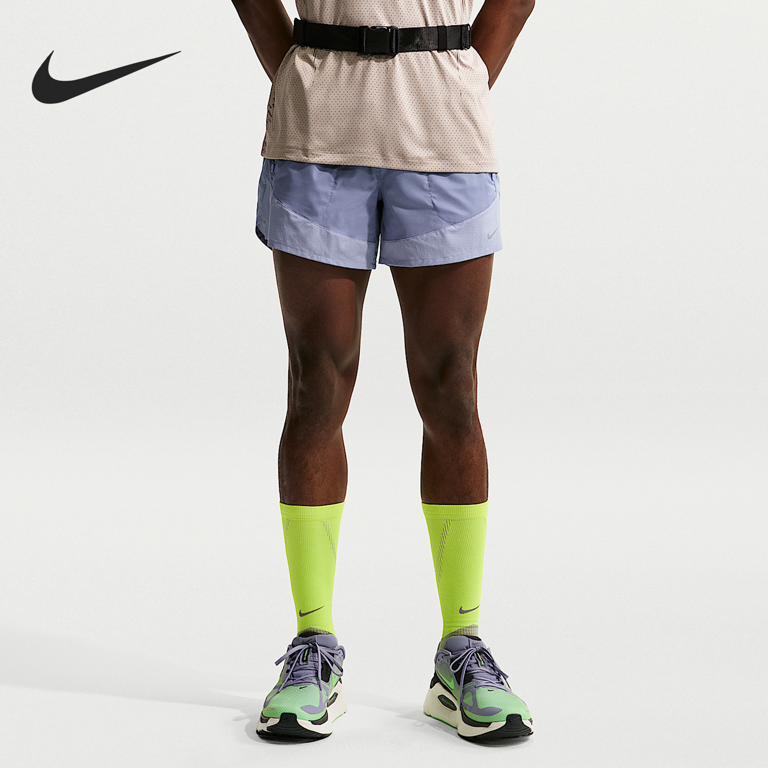 Nike/耐克正品2026春季款男士透气印花经典拼接短裤IF2016-506