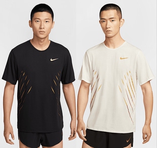 Nike耐克ADV Jakob雅各布男子马拉松跑步速干短袖T恤网眼HJ3535