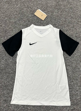 正品Nike耐克 男女儿童运动速干透气排汗短袖 足球训练T恤DH8389