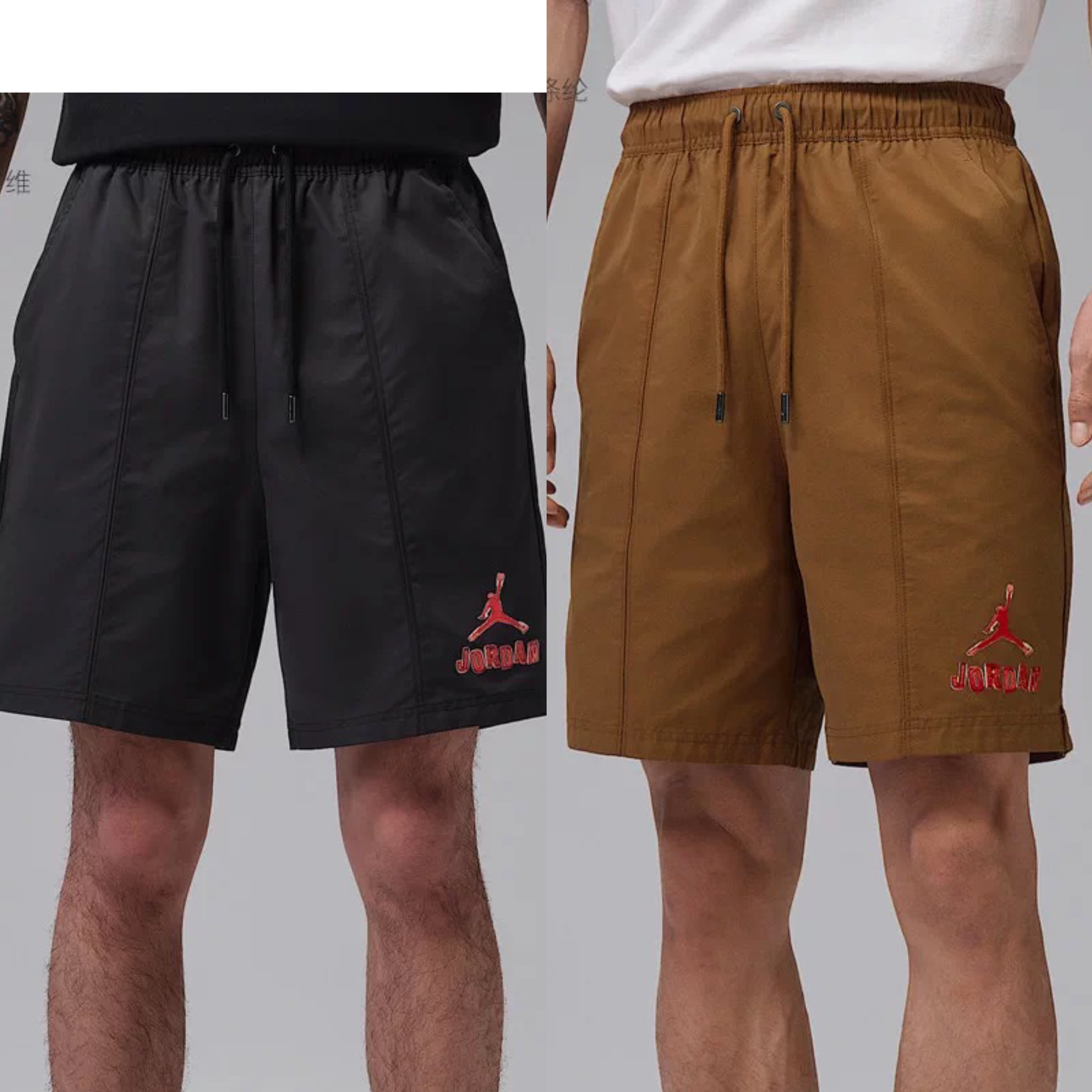 耐克Nike Jordan男子夏印花透气运动宽松五分短裤IR6304-010 281