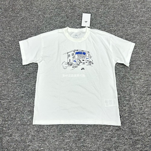正品Nike/耐克 夏季男女大童透气运动休闲圆领短袖纯棉T恤 HQ3226