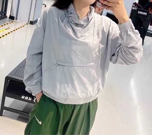 耐克/NIKE TECH PACK女子运动训练梭织防风夹克外套长袖 DQ6658