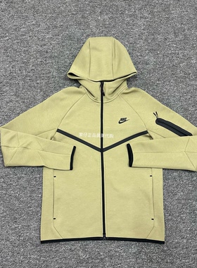 耐克/Nike TECH FLEECE男子连帽跑步训练运动休闲防风外套 HV0950