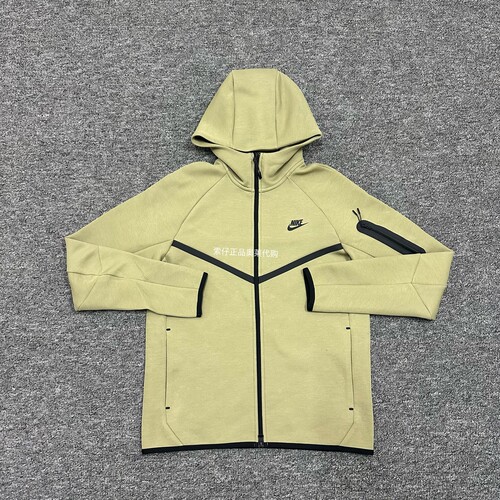 耐克/Nike TECH FLEECE男子连帽跑步训练运动休闲防风外套 HV0950