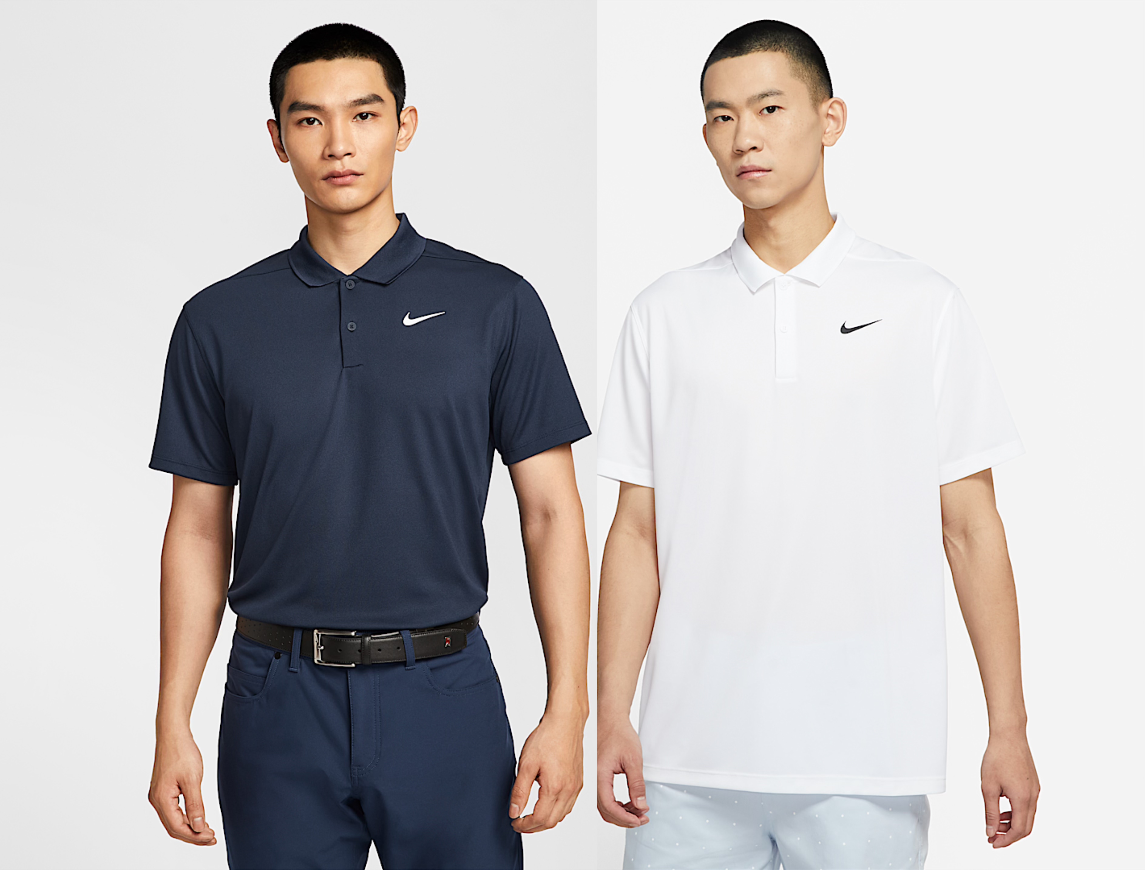 Nike耐克 男子运动休闲高尔夫透气速干短袖T恤翻领POLO衫DH0823