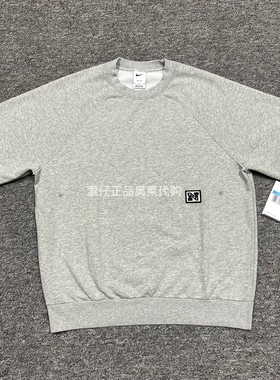 NIKE耐克男子 夏季新款宽松复古做旧休闲运动圆领短袖T恤HJ8088