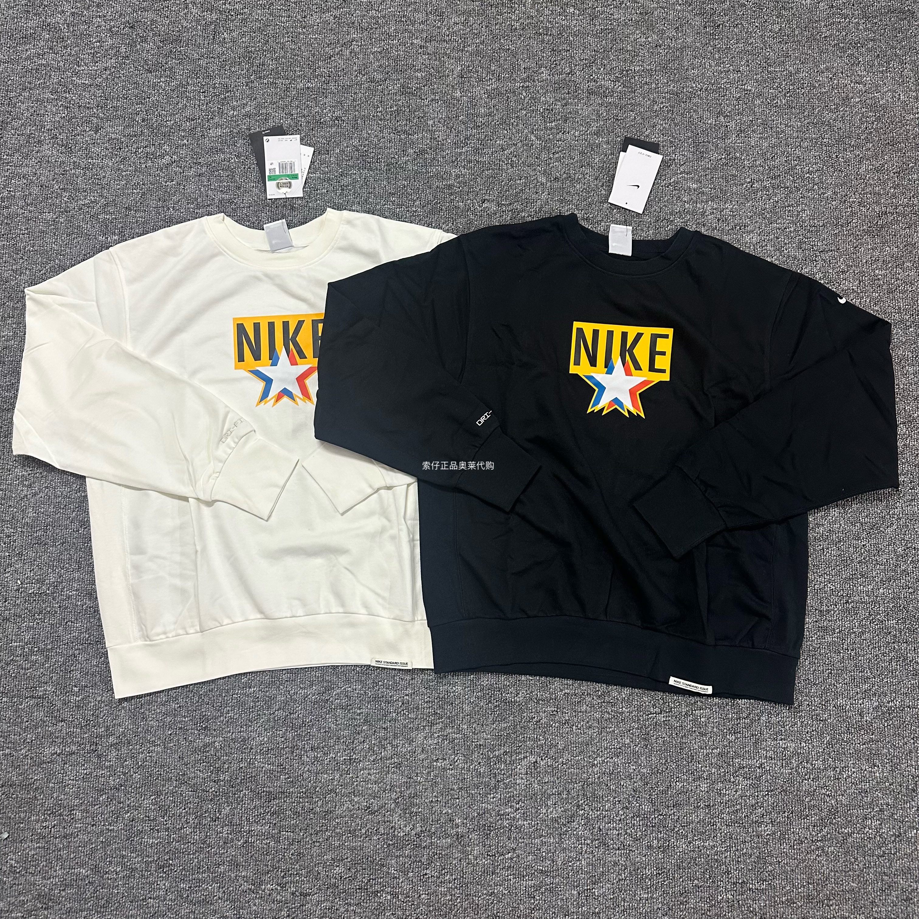 耐克Nike 男子针织透气圆领印花运动休闲套头衫卫衣长袖T恤DV7975,运动服/休闲服装,运动卫衣/套头衫,淘宝优惠券,粉丝福利购,淘宝优惠卷